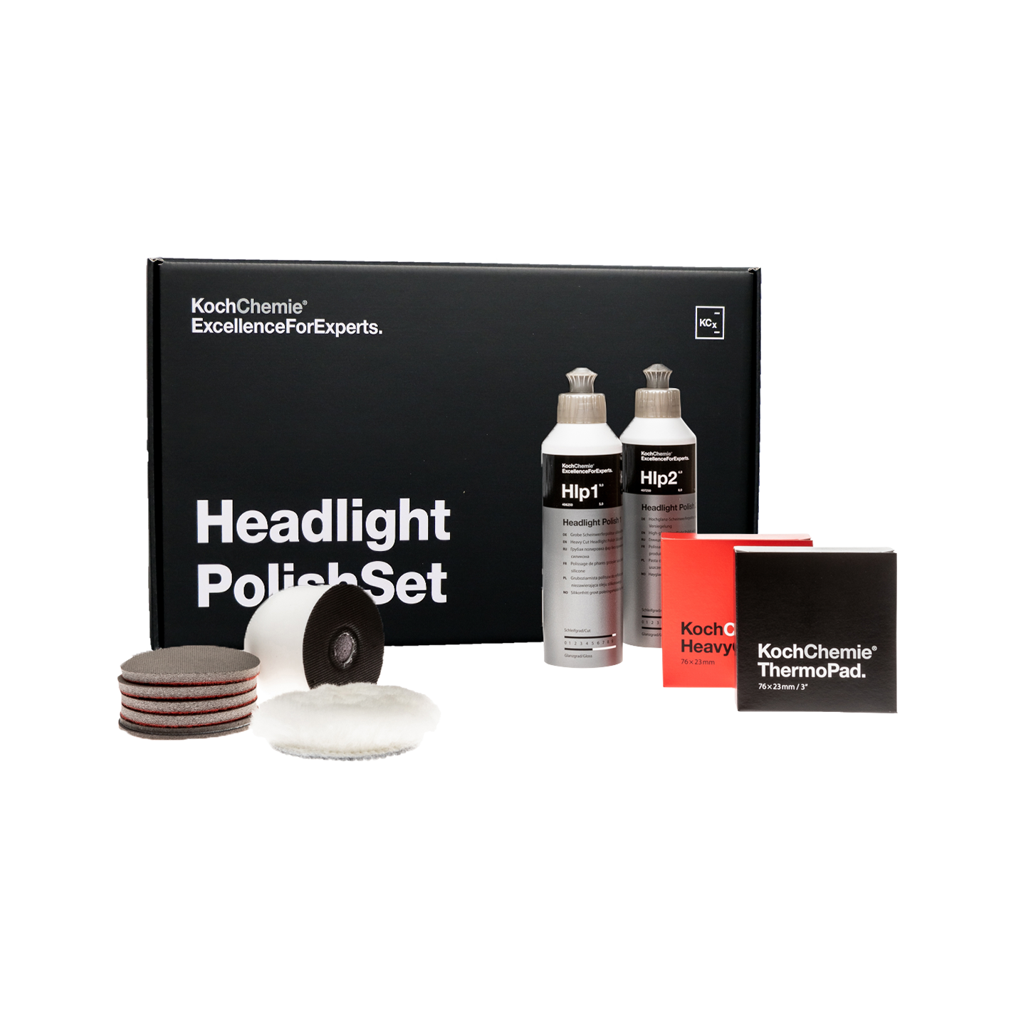 HEADLIGHT POLISH SET