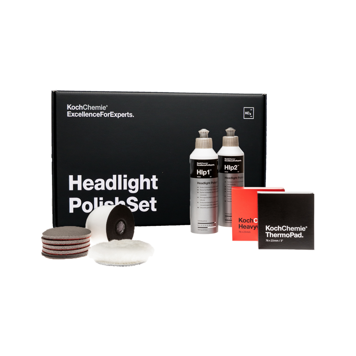 HEADLIGHT POLISH SET